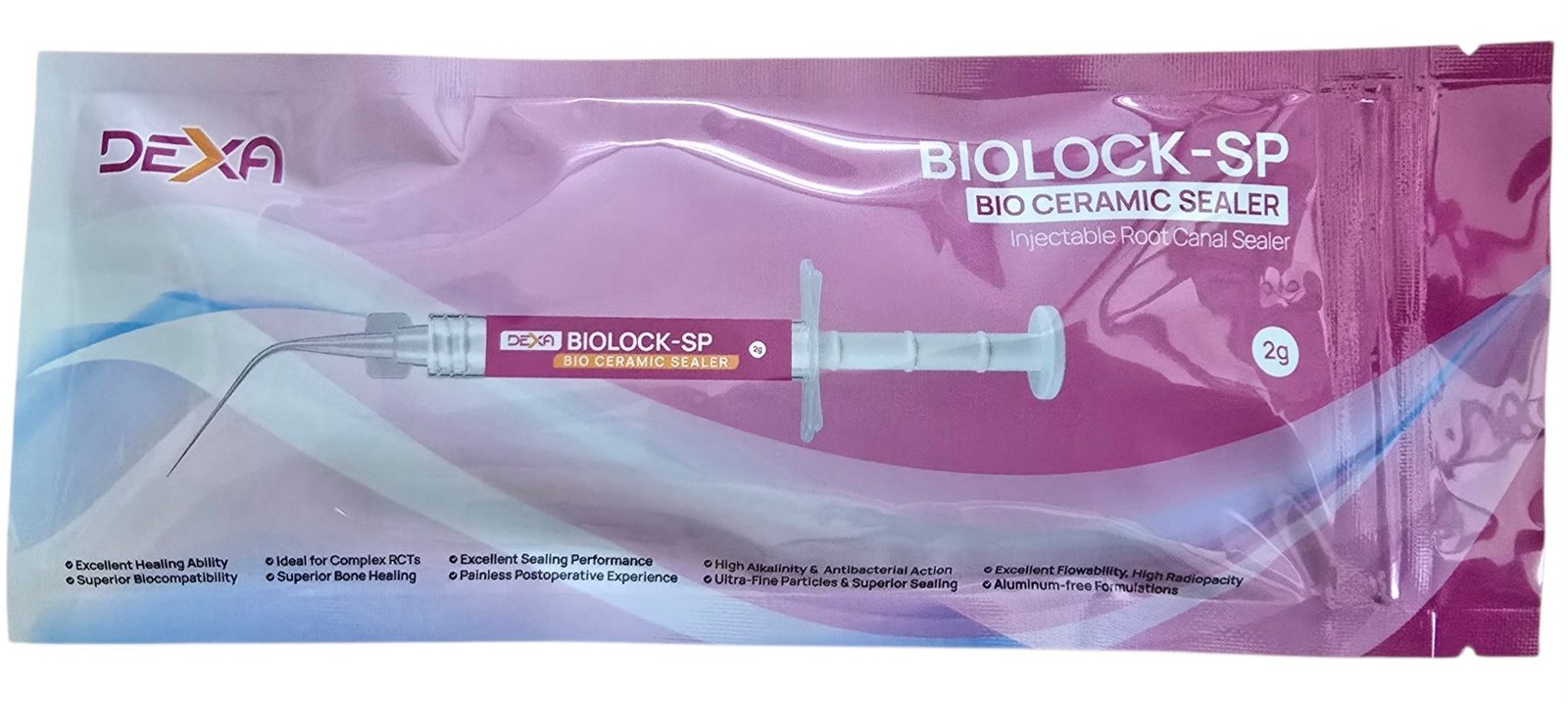 DEXA BIOLOCK-SP Bio Ceramic Sealer (Injectable Root Canal Sealer) – 2g